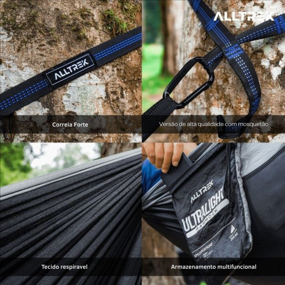 Rede Nylon Hammock Ultralight HM201