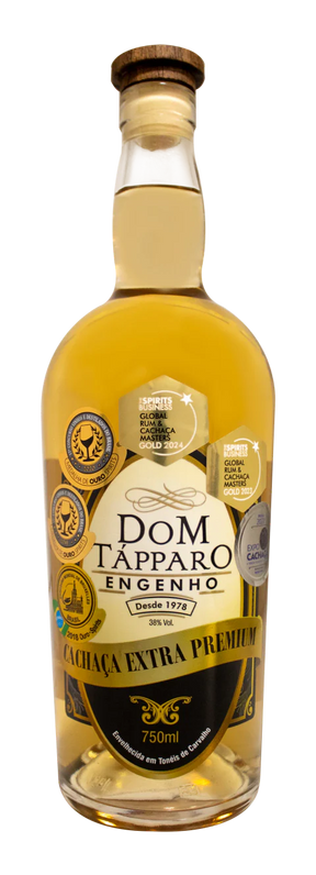 Cachaça Extra Premium 12 Anos Europeu Dom Tápparo
