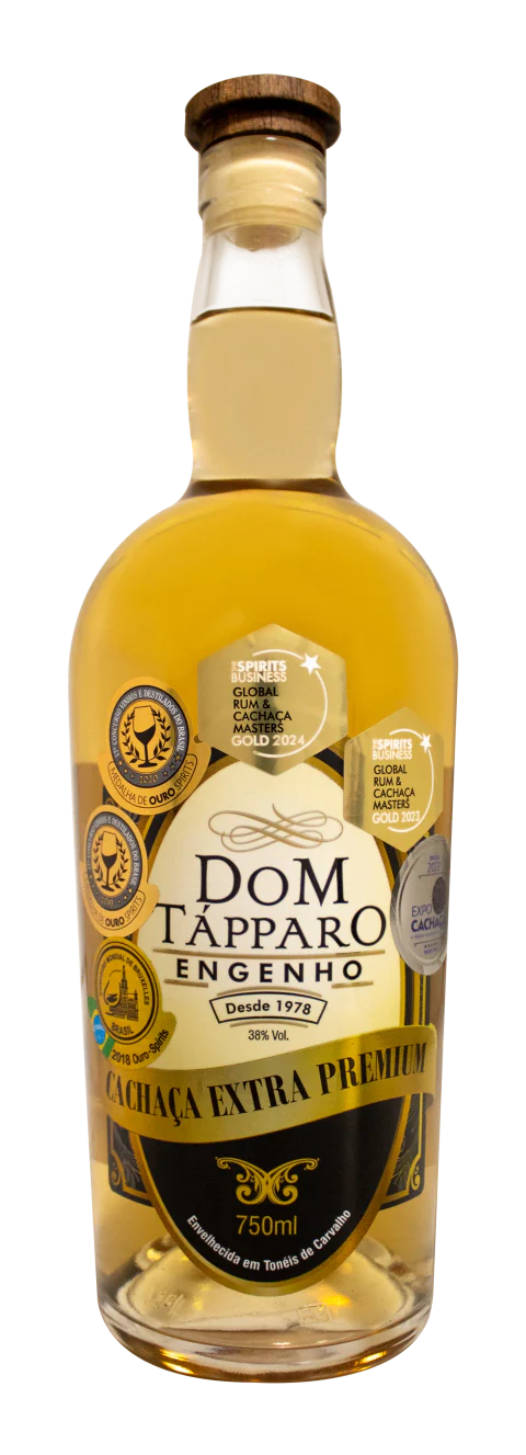 Cachaça Extra Premium 12 Anos Europeu Dom Tápparo
