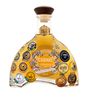 Kit Cachaça Cabaré Extra Premium 700ml Envelhecida 15 Anos